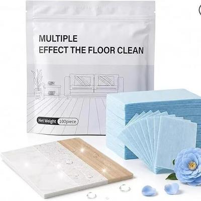 100 Piece Floor Cleaning Tablets Multi-Surface Cleaner for Hardwood Laminate Tile & RV Walls Antibacterial Deodorization Maintenance
