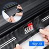 GR Gazoo Racing Car Door Sill Protector Trunk Bumper Anti Scratch Sticker For Hilux Corolla Aqua Prius Cruiser Camry Land