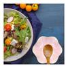 Uxcell 3pcs Ceramic Spoon Rest for Kitchen Counter, Cooking Spoon Holder, Fits Spoons, Ladles, Spatulas, Pink, Thick Ceramic, High Hardness,