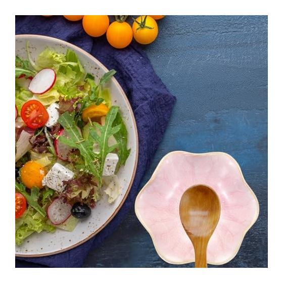 Uxcell 3pcs Ceramic Spoon Rest for Kitchen Counter, Cooking Spoon Holder, Fits Spoons, Ladles, Spatulas, Pink, Thick Ceramic, High Hardness,