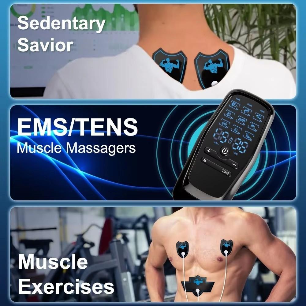 Meridian Therapeutic EMS Massage Device Muscle Training Electric Microcurrent Massage  Back Massage
