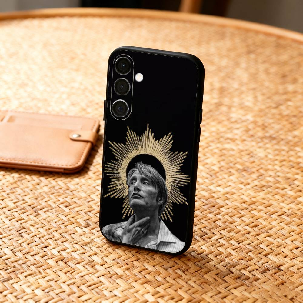 Will Graham H-Hannibal Phone Case For Samsung A73,72,71,53,52,51,22,91,80, Soft Black Cover