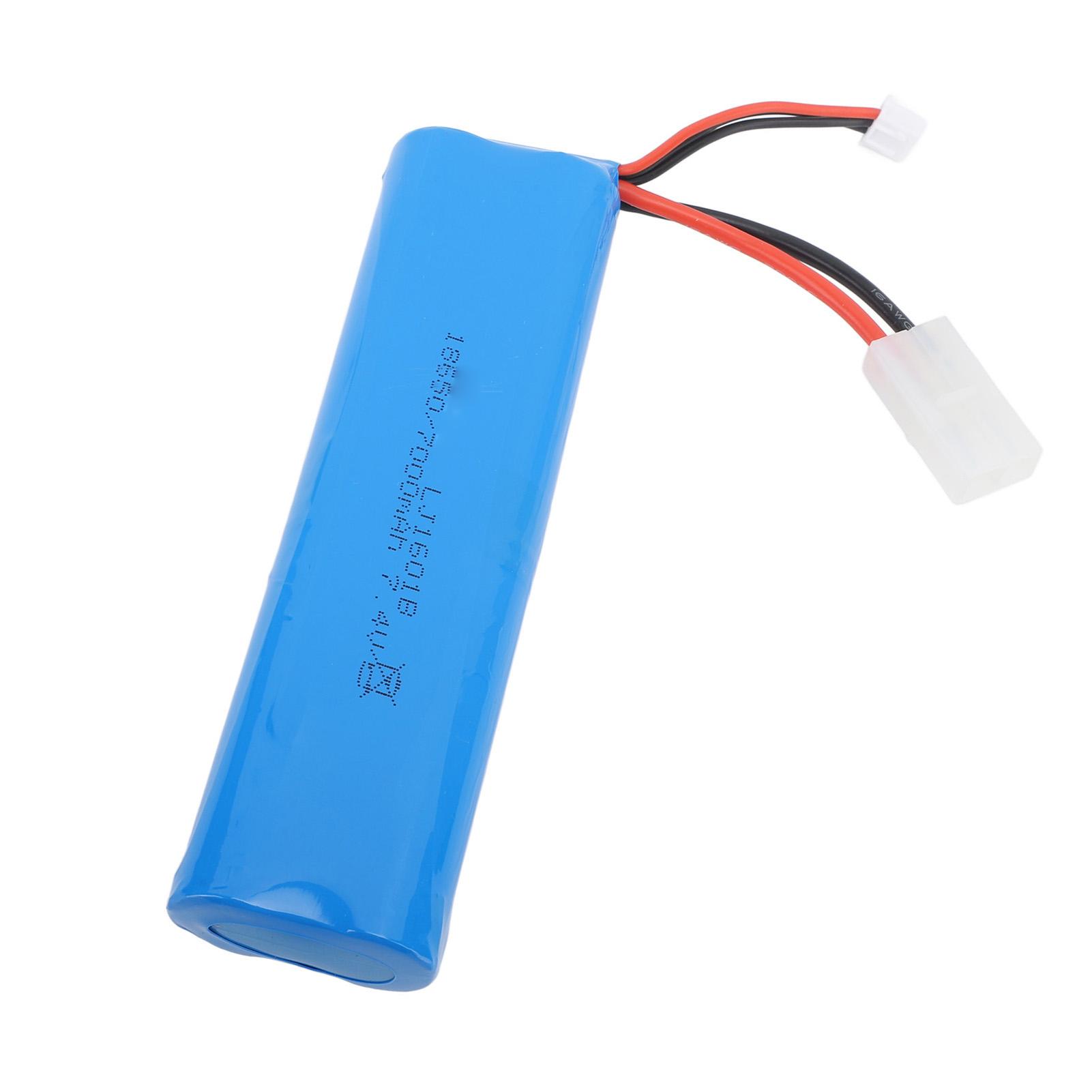 

Акумулятор LiPo для радіокерованих моделей 7.4V 7000mAh із захистом від перезаряду та короткого замикання Стабільний LiPo акумулятор 7000mAh для радіокерованого танка 3818 3889 3809