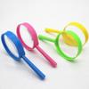 5pcs 60mm 3X Handheld Magnifier Portable Magnifying LoupeReading Glass Lens Kids Inspection for Reading Colorful
