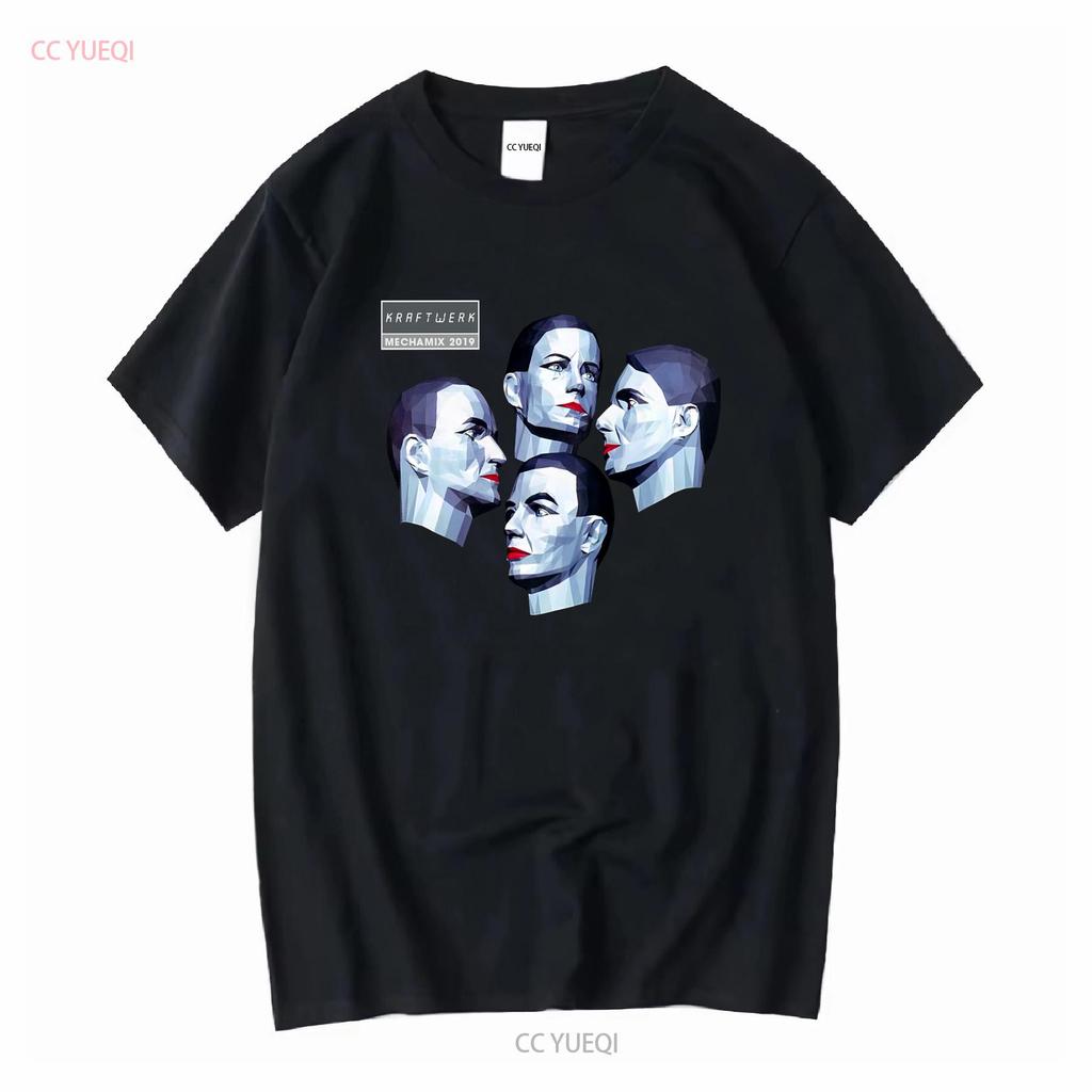 Kraftwerk The Telephone Call Song im Electric Café Klassisches T-Shirt Ralf Hütter lange oder kurze Ärmel Vintage gewaschen weich