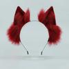 Faux Fur Cosplay Headwear Plush Animal Hair Hoop Kawaii Cat Ears Headband  Anime