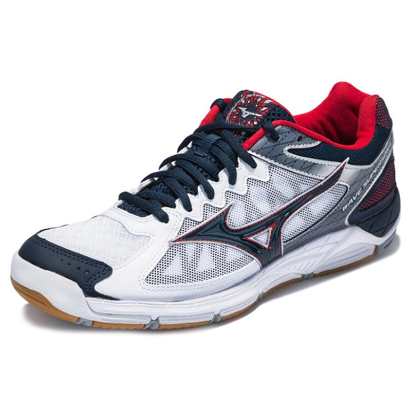 Mizuno Supersonic Low Top White Gray 'White Grey' Sneakers V1GA184014