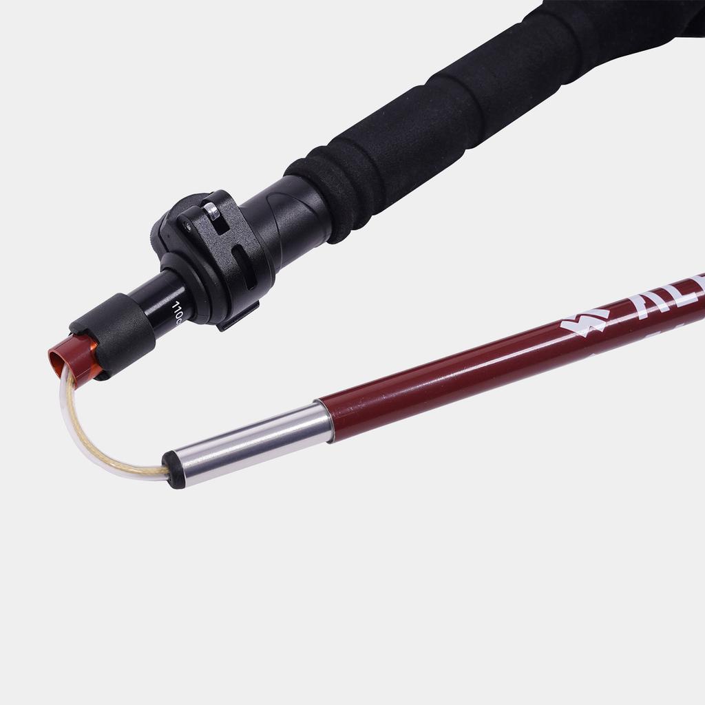 Alpinus Aosta Trekking Poles Red And Blue Nx11311