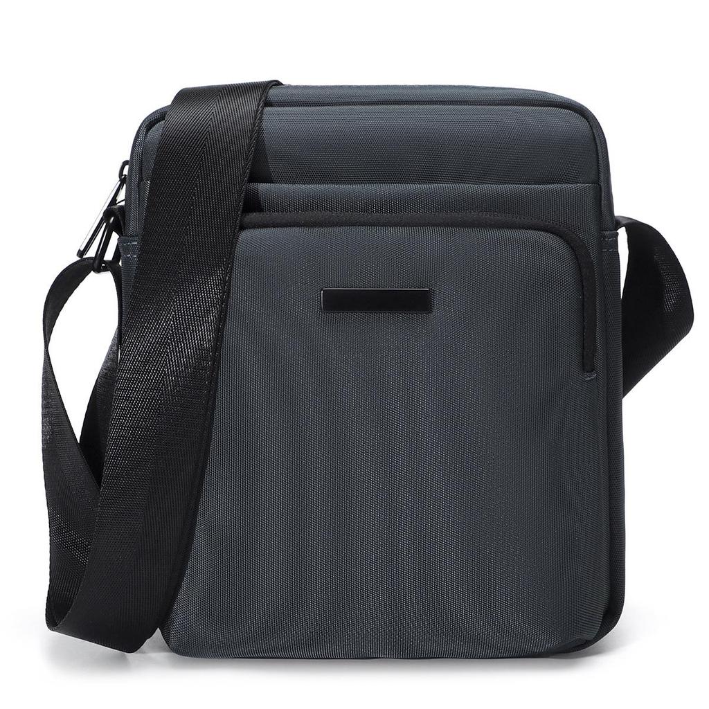 Japanese Style Men's Lightweight Minimalist Crossbody Bag - Trendy, Large Capacity Multi-compartment Niche Shoulder Bag