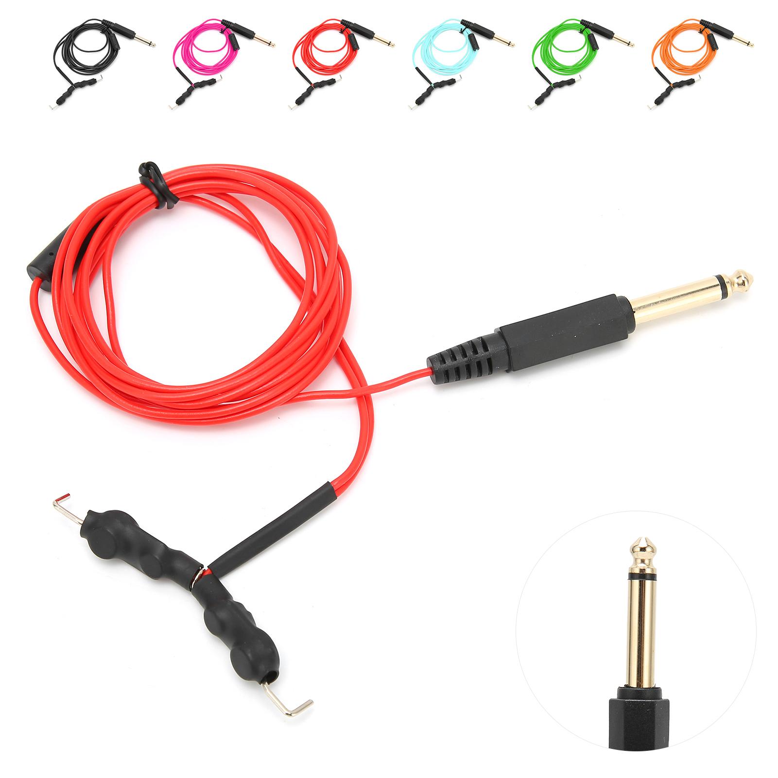 Татуировка клип шнур силиконовый тату машинка кабели крючок шнур аксессуары клип шнур — фото 10