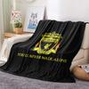 Liverpool Football Club2 Flannel Blanket, High Quality Comfortable for All Seasons, Home Decor, Warmth and Comfort