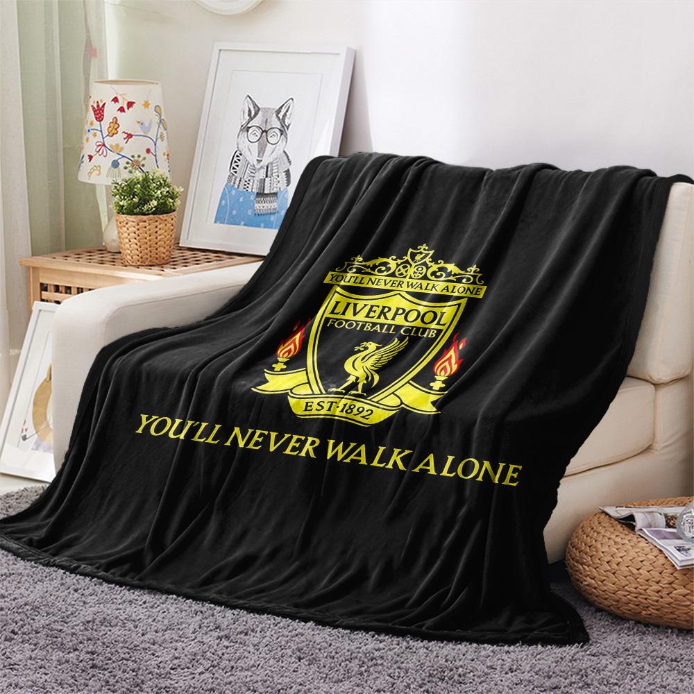 Liverpool Football Club2 Flannel Blanket, High Quality Comfortable for All Seasons, Home Decor, Warmth and Comfort