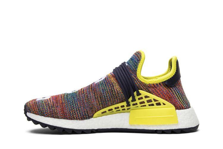Men's Sneakers adidas Human Race NMD Pharrell Multi-Color Noble Ink/Bold Yellow/Footwear White
