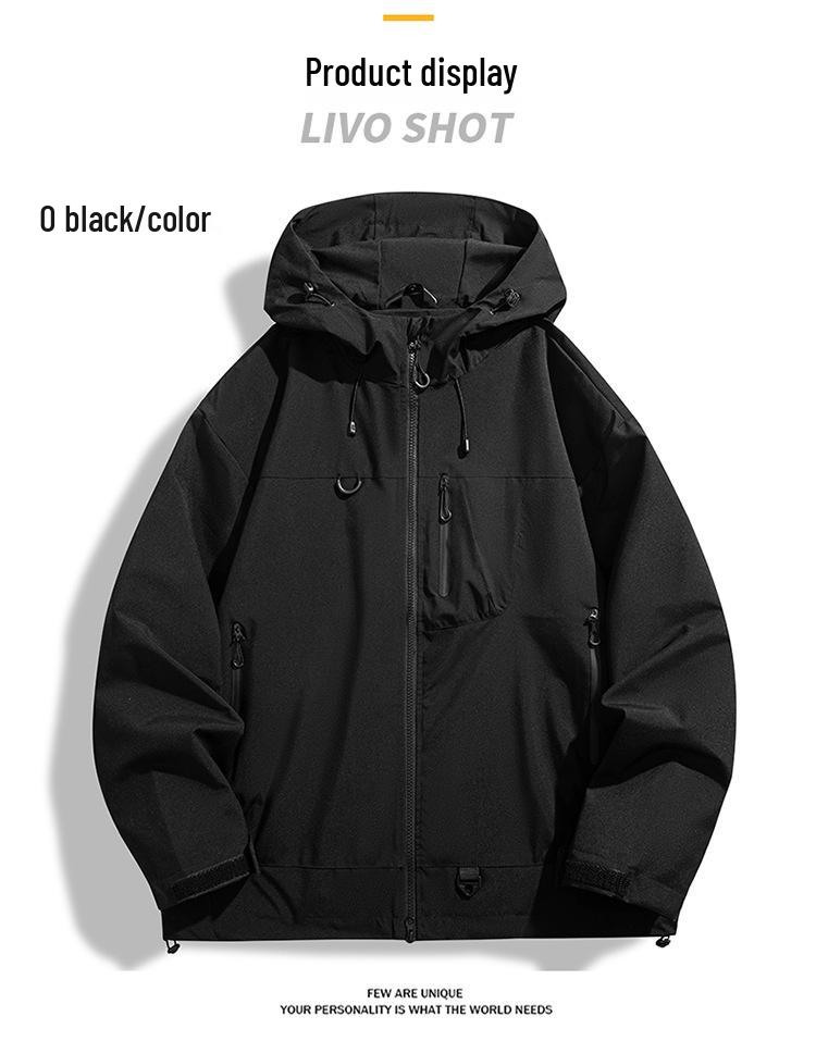 Couple's Windbreaker: Men's & Women's Mountain Jacket - Trendy Outdoor Mountaineering Suit