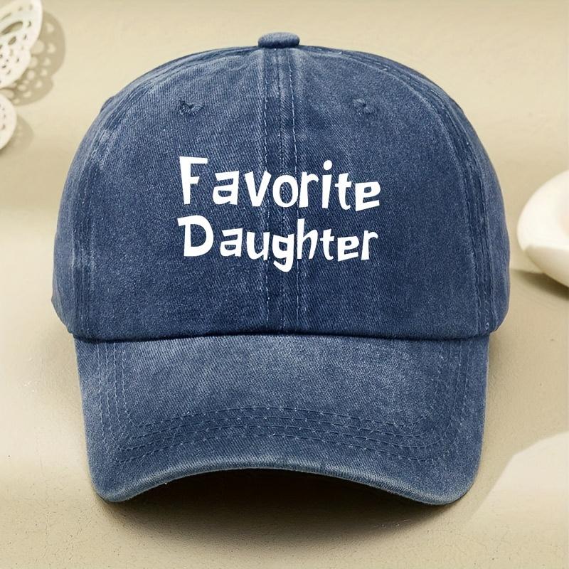 Printed Hats for Men and Women Retro Versatile Soft Top Curved Brim, Small Baseball Cap with Face Outdoor Leisure