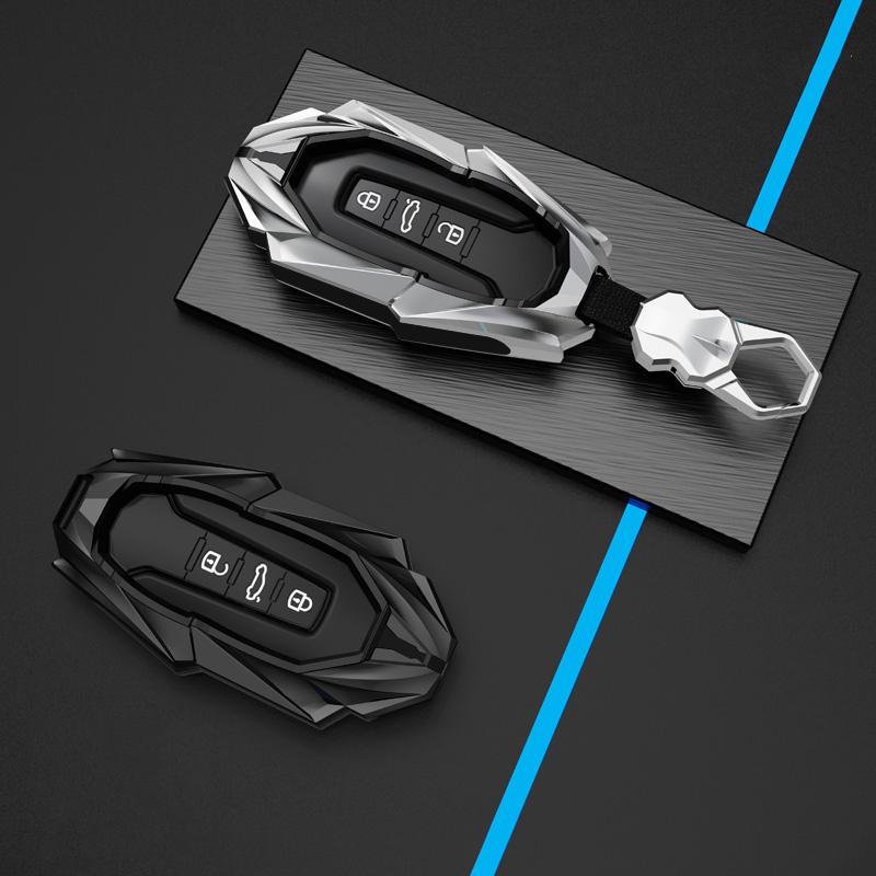Zinc Alloy Remote Car Key Case Cover For Volkswagen Touareg Cover Key Shell Protector    3 Buttons Keyless
