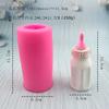 Lovely Baby Bottle Shape Silicone Candle Mold Aromatherapy Soap Mould Cake Candy Baking Tool DIY Craft Kitchen Accessories