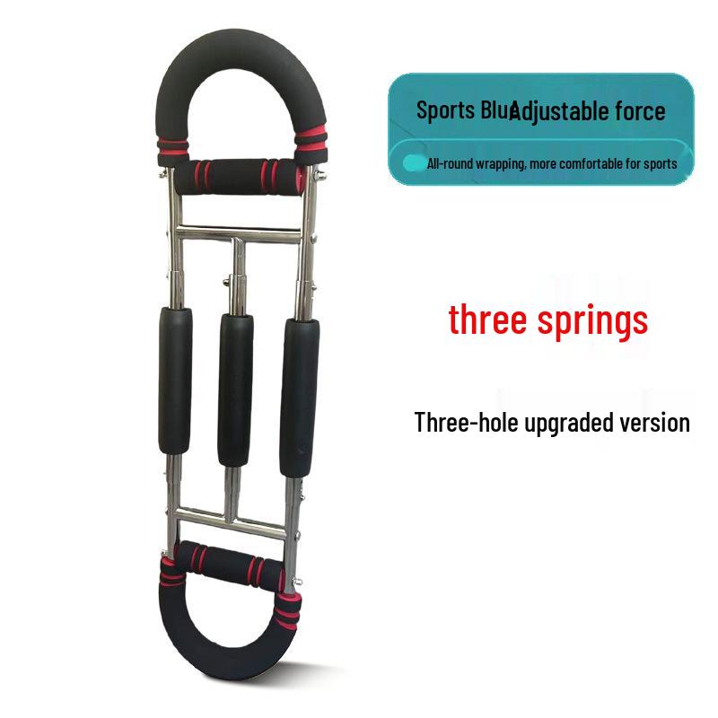 U-formad Justerbar Armstyrketränare: Hemma träningsstång med tre växlar.