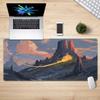 Boy Anime Leather Mouse Pad Dragon Ball Oversized Lock Edge Gaming Desk Pad Cartoon Extra Long Wrist Brace NonSlip Keyboard Mat