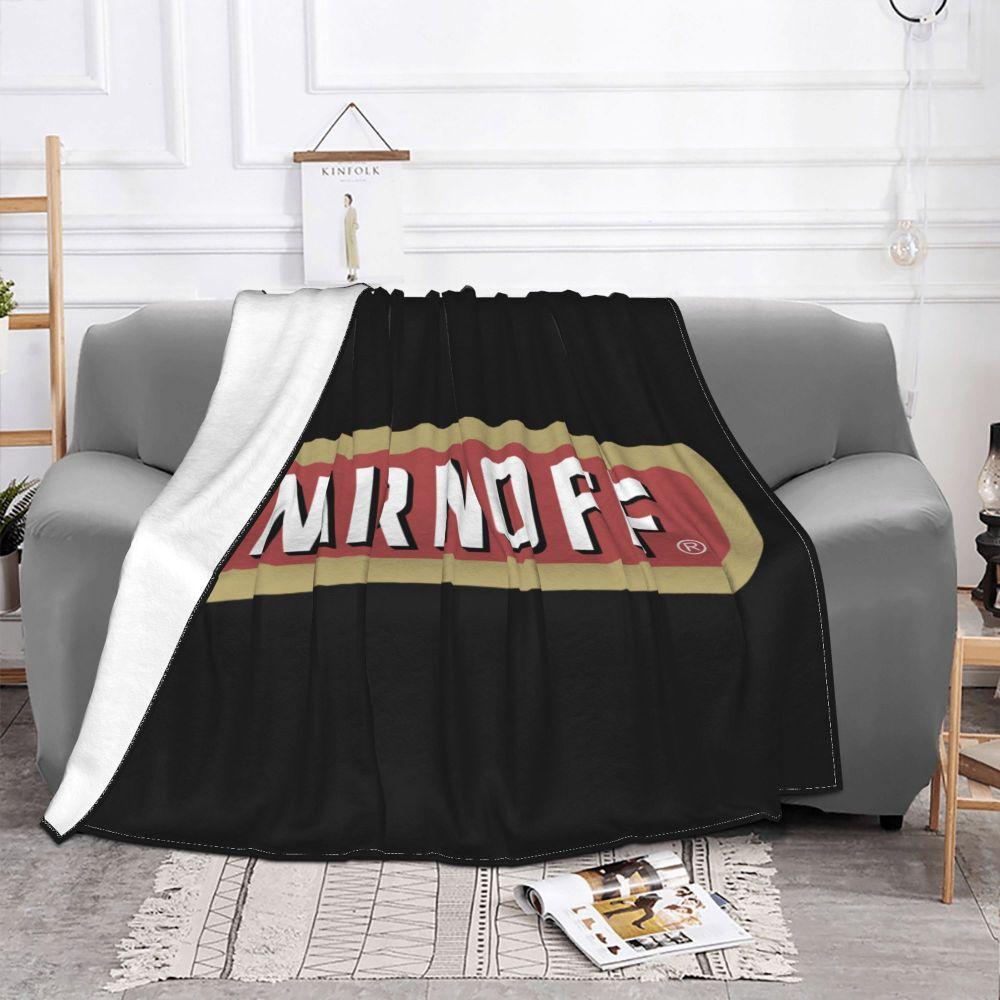 NEW Smirnoff Vodka Blankets and Throws Super Soft Thermal Indoor Outdoor Blanket for Living Room Bedroom Travel