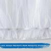 Mosquito Net for Fully Covered Baby Stroller Durable Mosquito Net for Baby Cradle Crib Mosquito Net for Portable Mini Crib