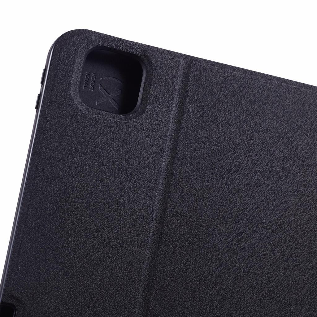 X-LEVEL For iPad Pro 11 (2024) Case PU Leather Auto Wake/Sleep Cover with Pencil Holder Litchi Texture