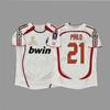 Maglia da calcio vintage Beckham Zidane Messi C Ronaldo maglia classica da campionato
