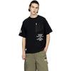 Evisu Letter Cartoon Pattern Round Neck Pullover Loose Short Sleeve T-Shirt Men Tops 2ESHTM3TS501LFCT