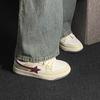 Star board shoes spring new retro platform student casual sports shoes