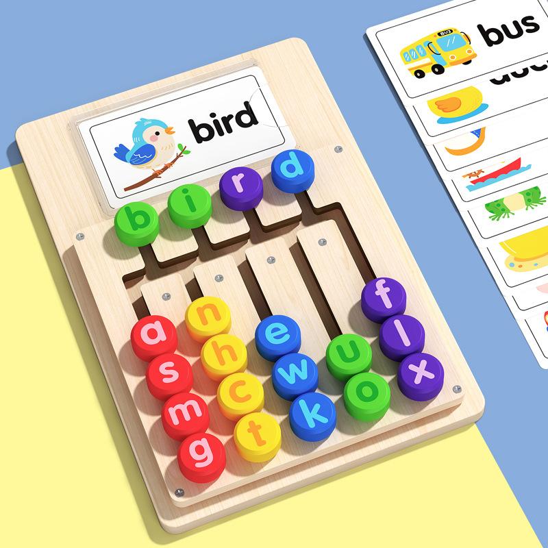 High-Quality Wooden High-Quality Word High-Quality Spelling High-Quality Movement High-Quality Game High-Quality Movable High-Quality Letter