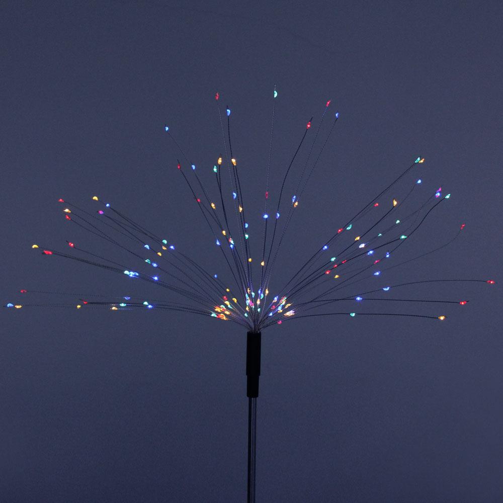 1pcs LED Solar Firework Lights Waterproof DIY Flash String Light 90 /150leds For Ourdoor Garden Landscape Holiday Christmas Lights