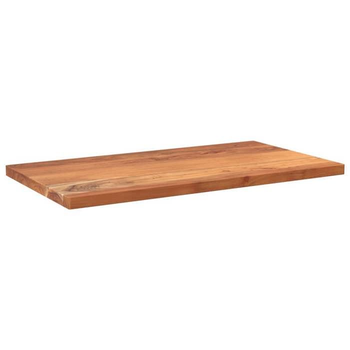 VidaXL Dessus de table 110x60x3,8cm rectangulaire bois massif d'acacia, dessus de table en bois, dessus de table basse, 370994