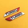 Modifiziertes Auto-Logo Turbo Metallaufkleber Sportlicher Karosserieaufkleber Hinteres Emblem Seitenemblem Dekorativer Aufkleber für Automobile