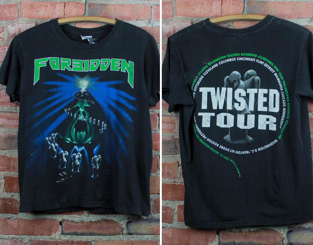 Vintage 1990 Forbidden Concert  Twisted Tour Unisex T-Shirt L