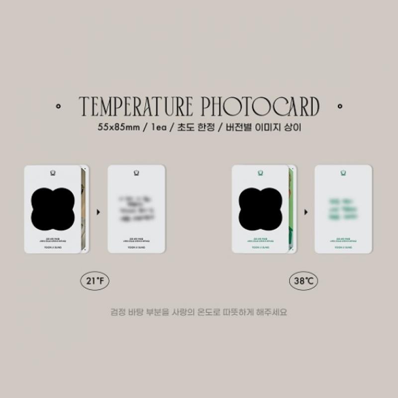 Yoon Ji Sung   Mini Album 2nd   Temperature Of Love