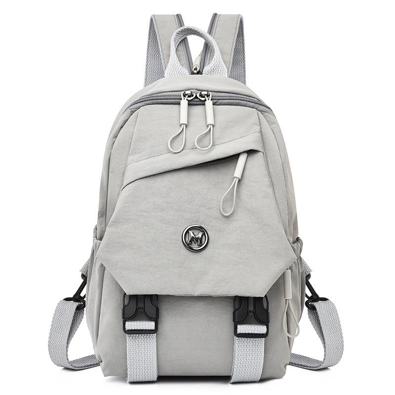 Schoolbag1011 New Casual Multi-functional Women's Backpack Breast Bag Diagonal Span Portable Versatile Women's Backpack Simple Travel Bag