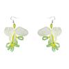 Boucles d'oreilles d'été Fleurs douces: Clous d'oreilles polyvalents haut de gamme avec aiguille en argent 925