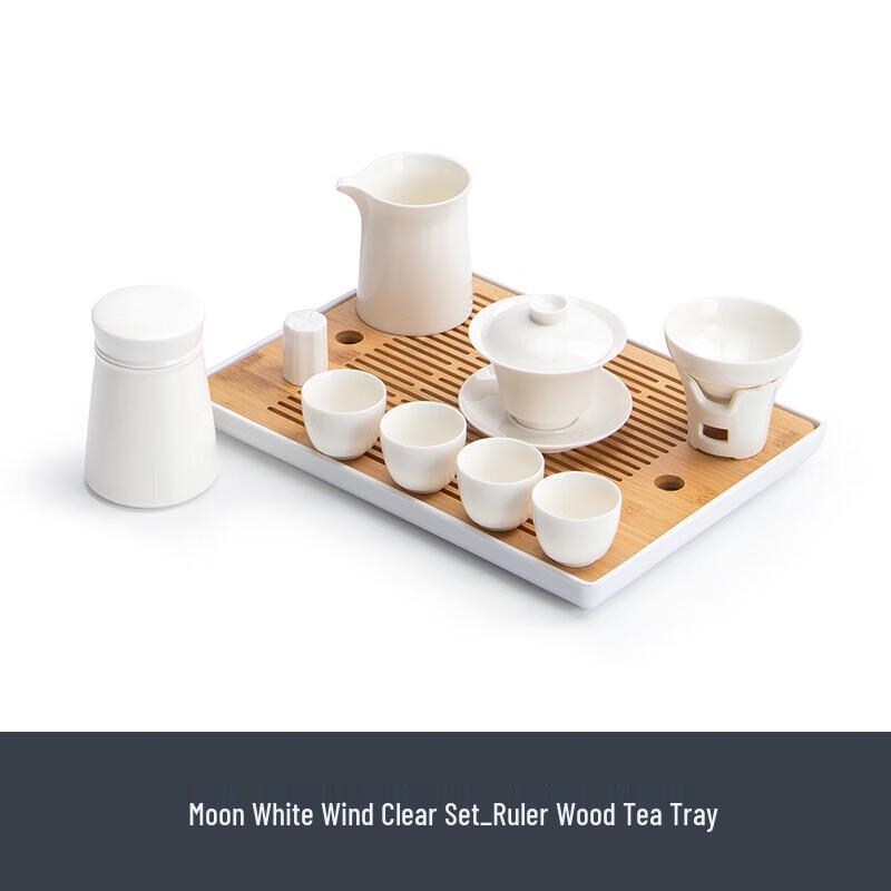 

Nanshan Mr. White Porcelain Kung Fu Tea Set