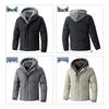 ROMON Men's Hooded Padded Jacket