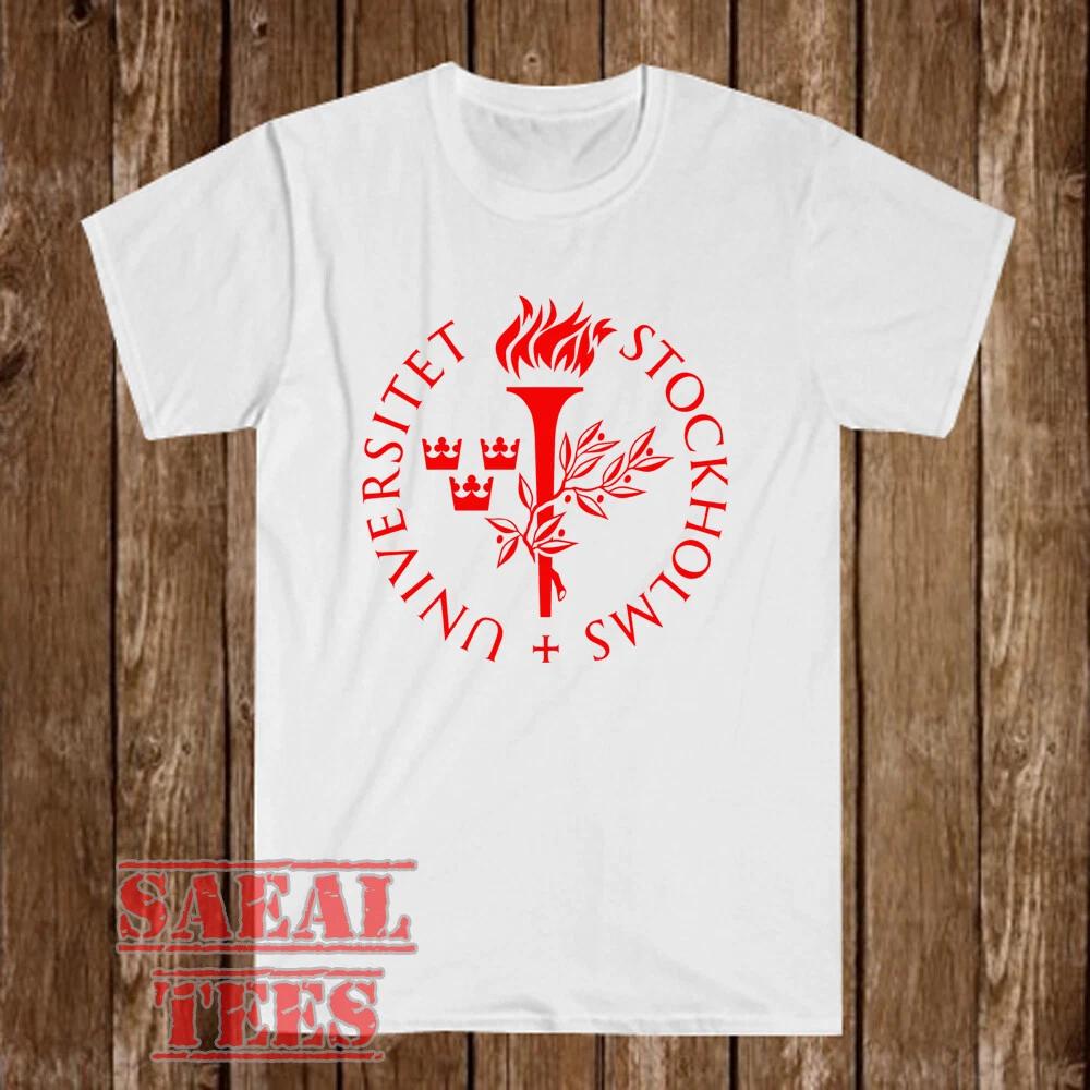 

Stockholm University Men s White Size S-5XL 4XL