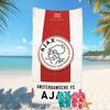 Beach Towel with AFC Ajax Pattern - soft,absorbent,machine washable Lightweight&Modern,swimming,Travel Essentials