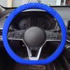 Steering Wheel Cover Geometric Pattern Cover Anti Slip Silicone 15in Steering Wheel Protector Auto Interior Accessories