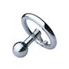 FRRK Small Negative Male Chastity Cage with Detachable Urethral Plug Stainless Steel Cock Lock Femboy Sex Toys Intimate Products