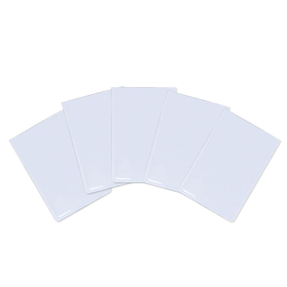 5pcs Photo Bag 3-Inch Magnetic Photo Frames Plastic Reusable Mini Photo Frames Decorative Colorful Photo Pocket School Cabinet