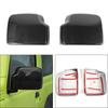 Carbon Fiber ABS Exterior Rearview Mirror Cover Fit For Suzuki Jimny 2019-2020