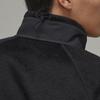 Y-3 FW22 Logo Patch Mixed Fabric Fleece Jacket Unisex Jacket Black HN1969
