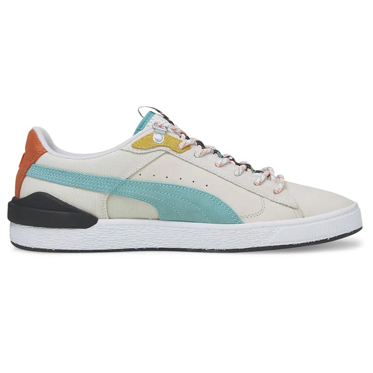 Puma Suede Bloc HC Pristine Sneakers Unisex Kremowe Porcelanowe 383343-01