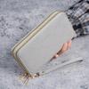 Women's 2024 Large Capacity Double Zipper Clutch Wallet - Multifunctional Phone and Coin Storage