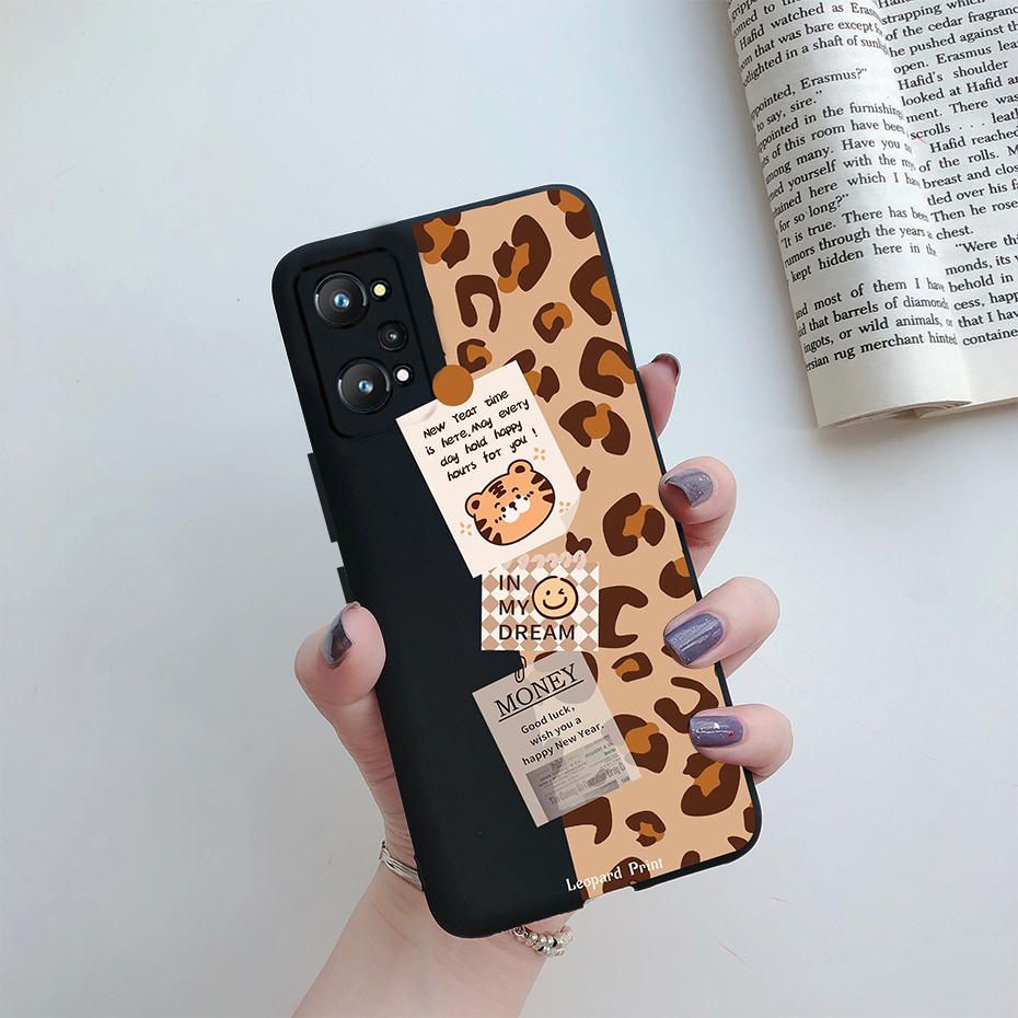 For Realme GT Neo 3T Case Realme GT Neo 2 GT2 Cover Rainbow Flower Soft Silicone Protective Phone Bumper Realme GT Neo 3T 2 Case