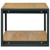 Wall Mounted Bathroom Cabinet 90 x 45 x 35 cm Solid Teak Wood